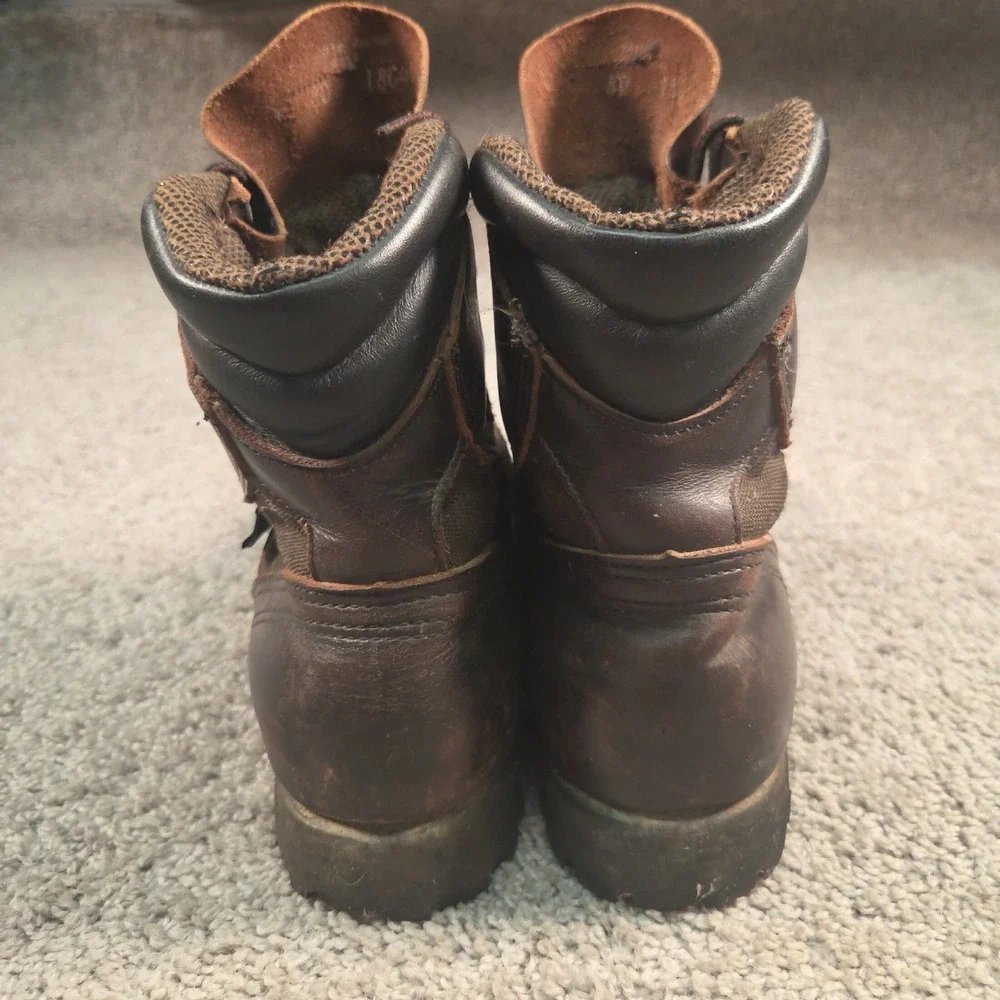 Irish Setter Boot Mens 8 Brown Leather Red Wing Moc Toe GORE-TEX Thinsulate Hike